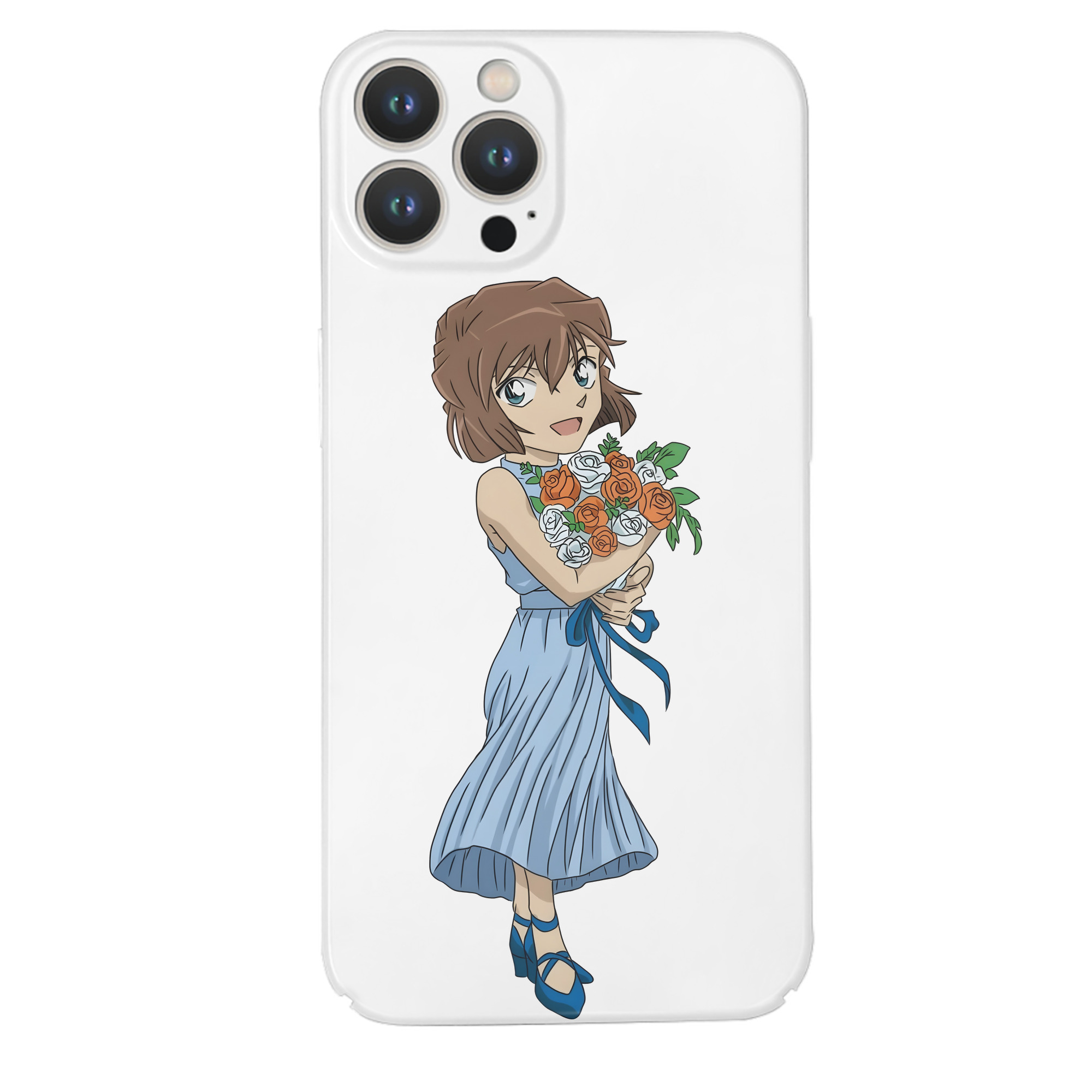 （画像用） 名探偵コナン 灰原 哀 はいばら あい Detective Conan Anita Hailey、Vi Graythorn Haibara Ai 【iPhone 14シリーズ対応】ハードケース